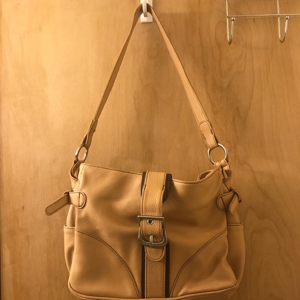 Carmel & Brown Leather Purse
